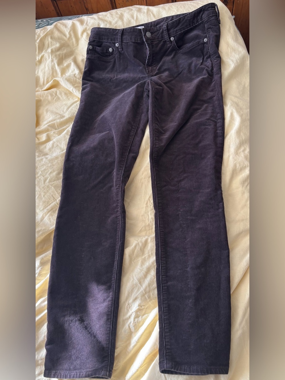 GAP 1969 Women’s Chocolate Brown Skinny Retro Corduroy Pants